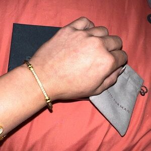 David Yurman Men's Gold Cable Bracelet